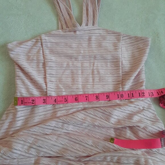 The Children's Place Girl's Size L (10/12) Light Pink A Line Halter Top Dress - Picture 11 of 12